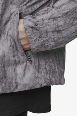 Pegador Lavoy Ripstop Crushed Cropped Boxy Puffer Jacket