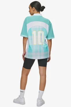 Pegador Lawn Jersey Sky Blue White