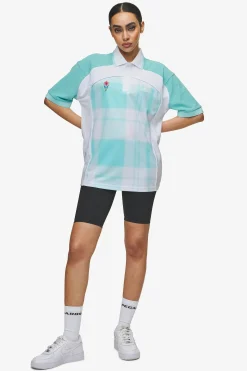 Pegador Lawn Jersey Sky Blue White