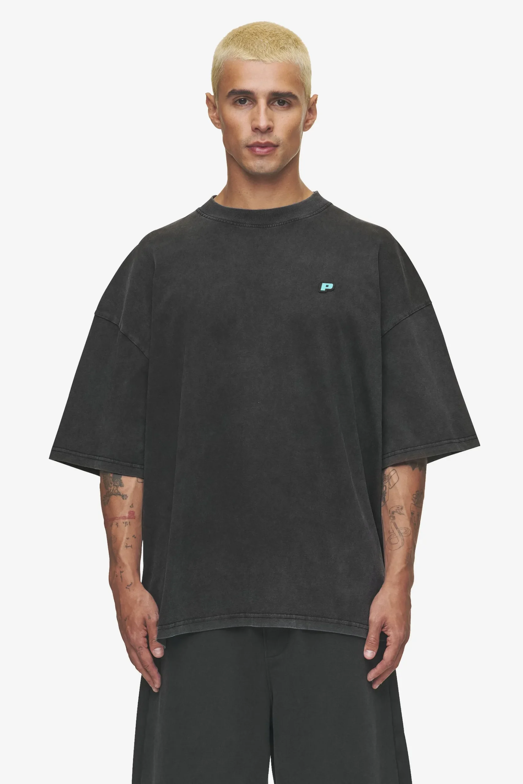 Pegador Leono Boxy Tee Sky Blue Gum