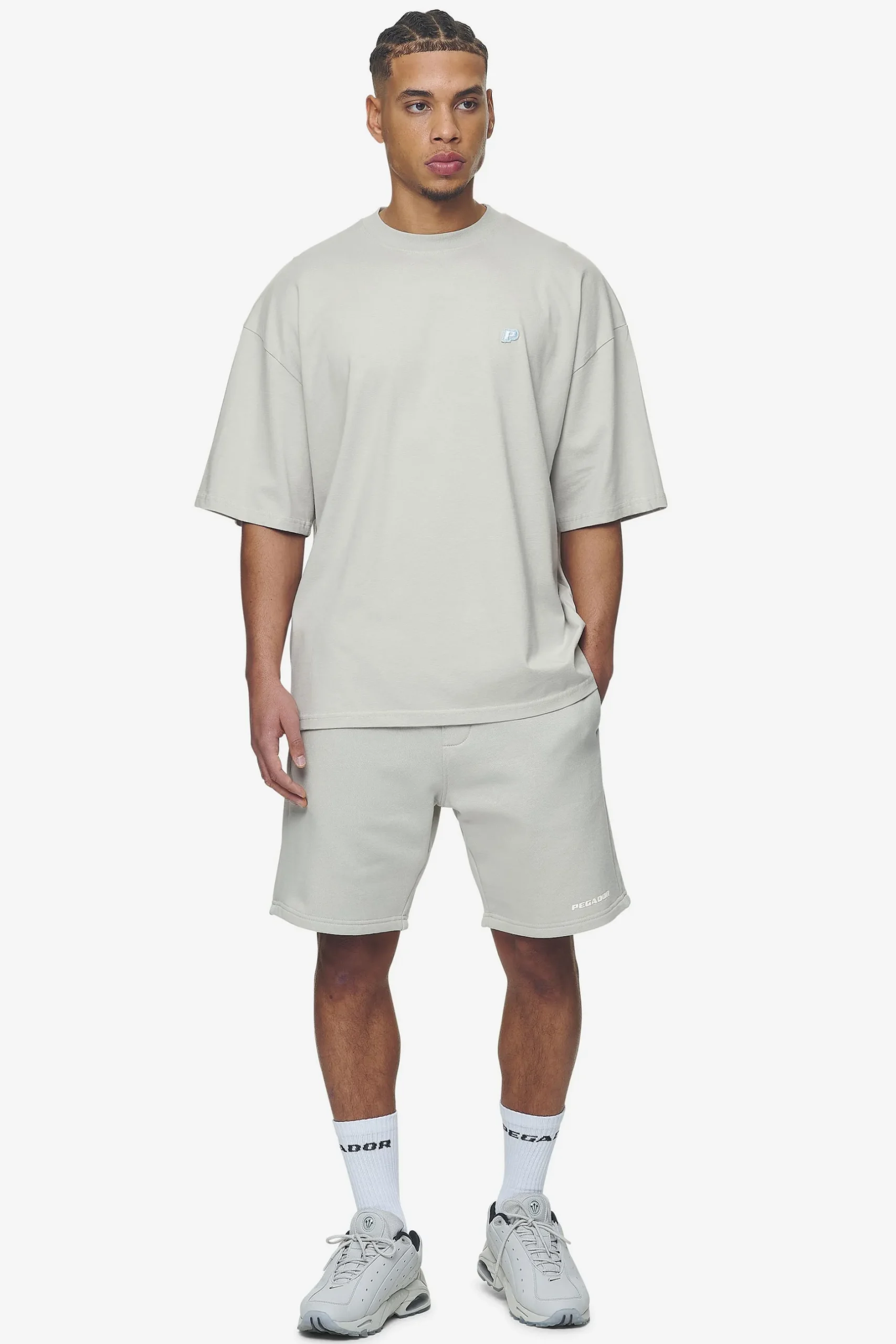 Pegador Leono Boxy Tee Baby Blue