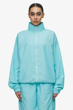 Pegador Lincoln Boxy Track Jacket Sky Blue