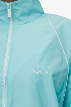 Pegador Lincoln Boxy Track Jacket Sky Blue