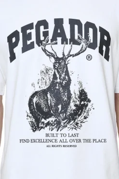 Pegador Lizard Oversized Tee White