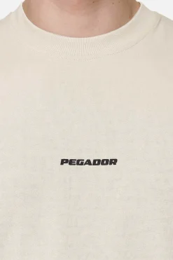 Pegador Logo Boxy Tee Black Gum