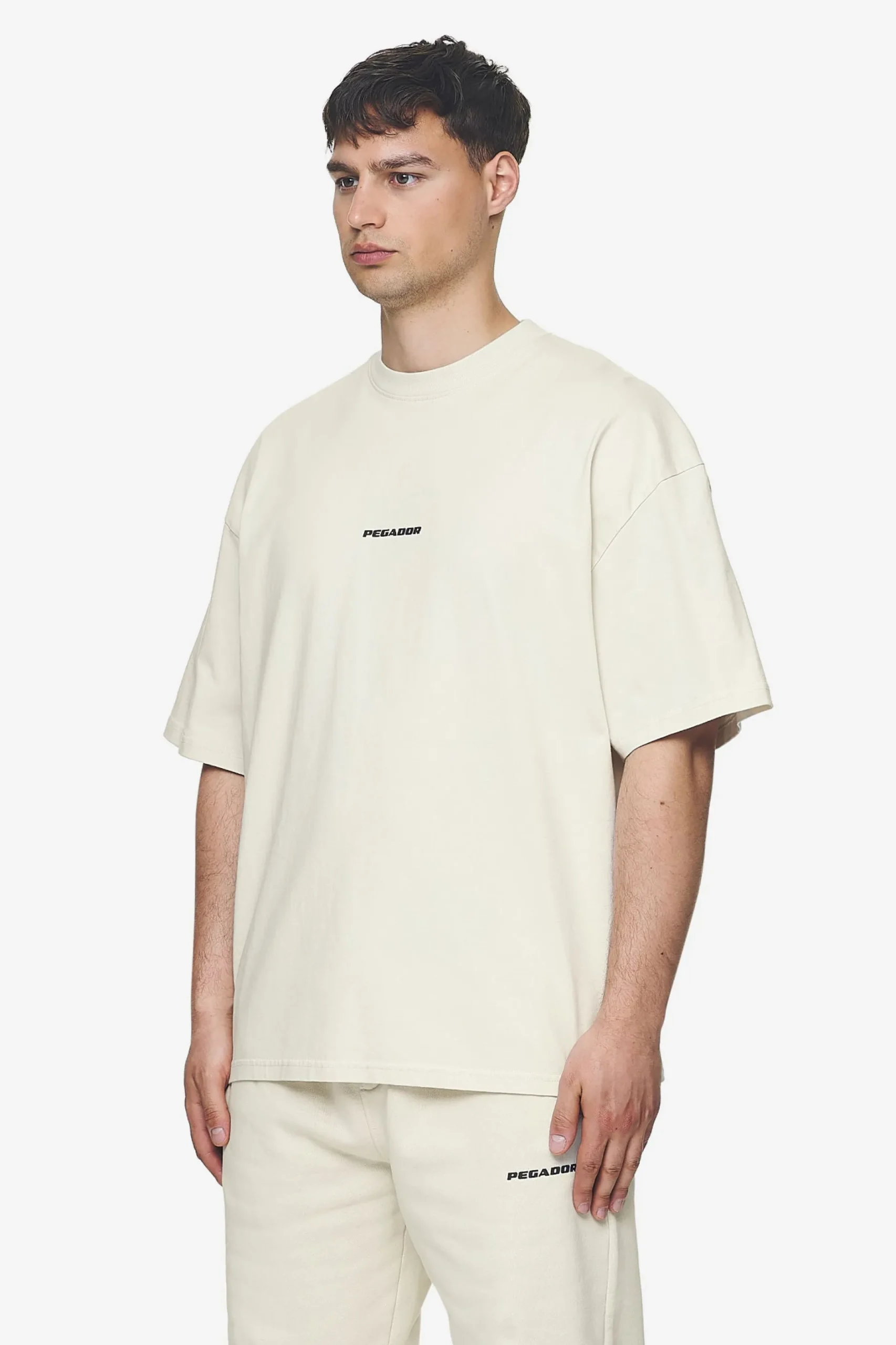 Pegador Logo Boxy Tee Black Gum
