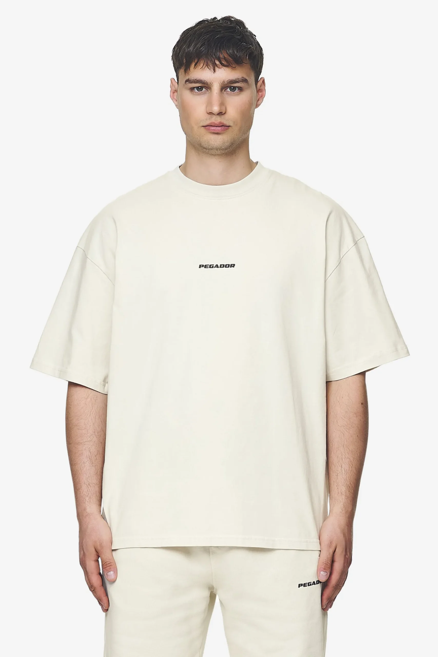 Pegador Logo Boxy Tee Black Gum