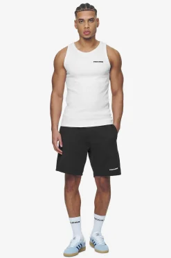 Pegador Logo Heavy Sweat Shorts White Gum