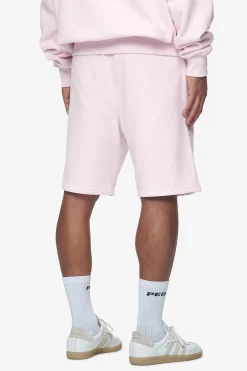 Pegador Logo Heavy Sweat Shorts White Gum