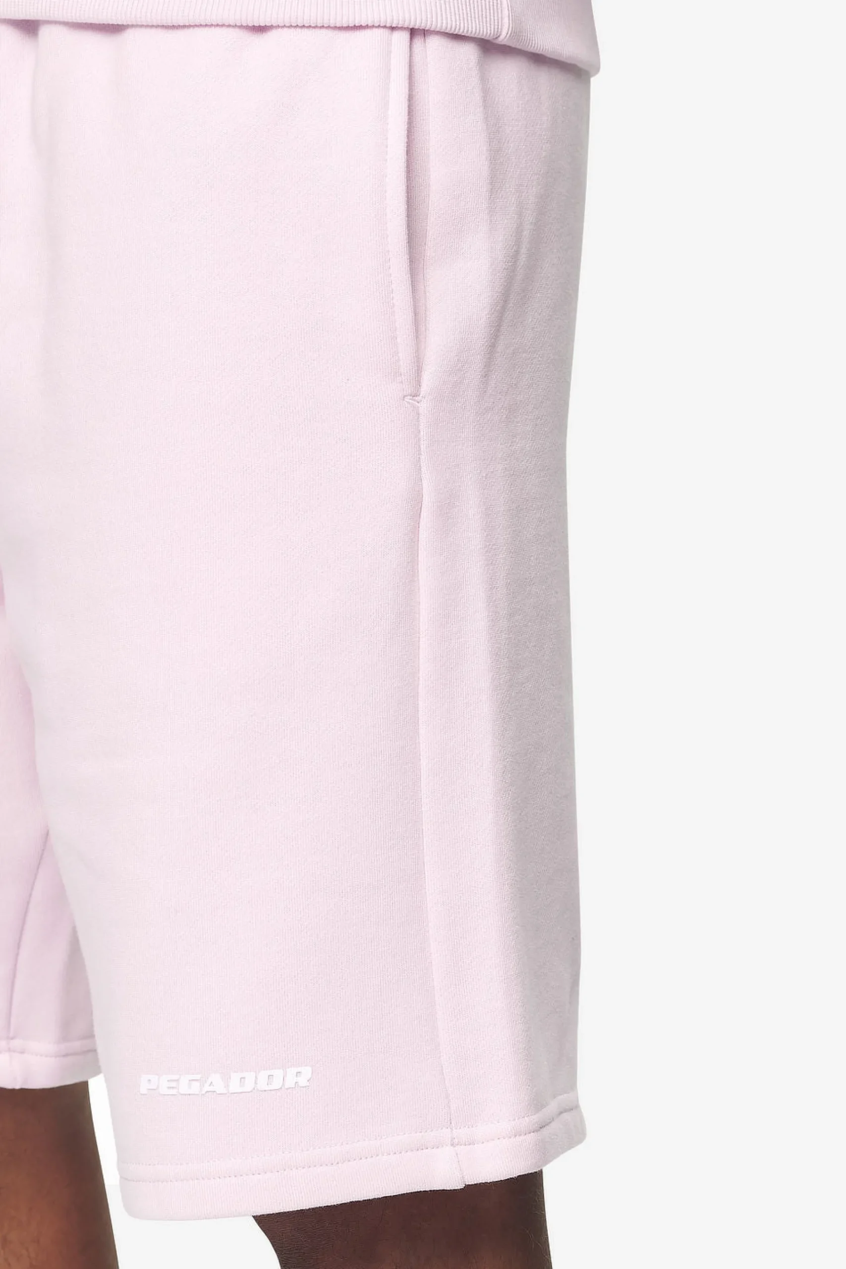 Pegador Logo Heavy Sweat Shorts White Gum