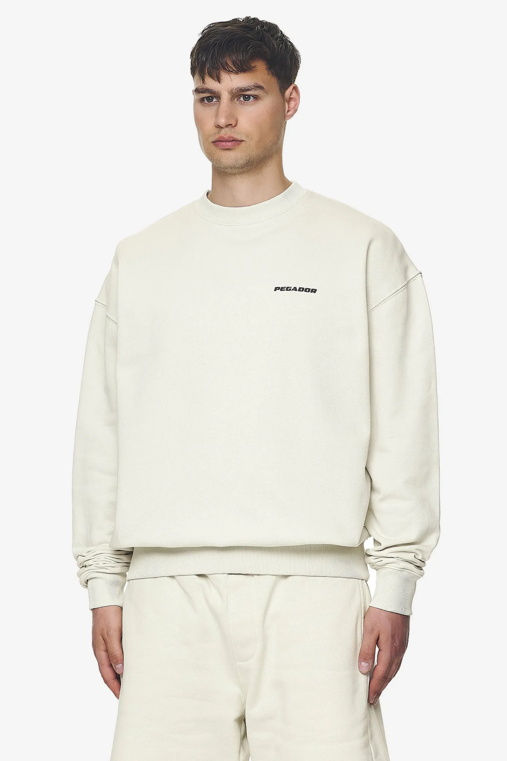 Pegador Logo Oversized Sweater Black Gum