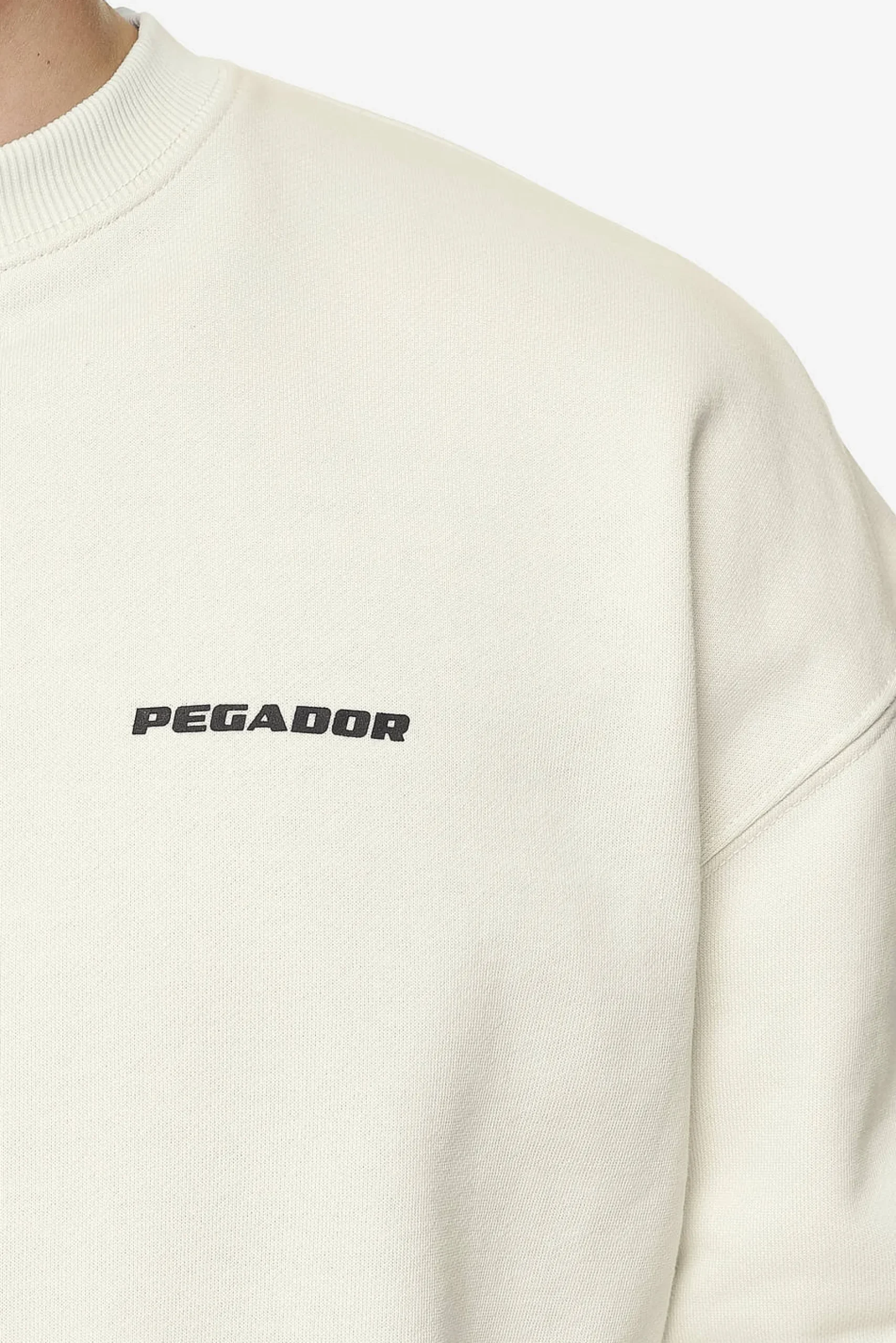 Pegador Logo Oversized Sweater Black Gum