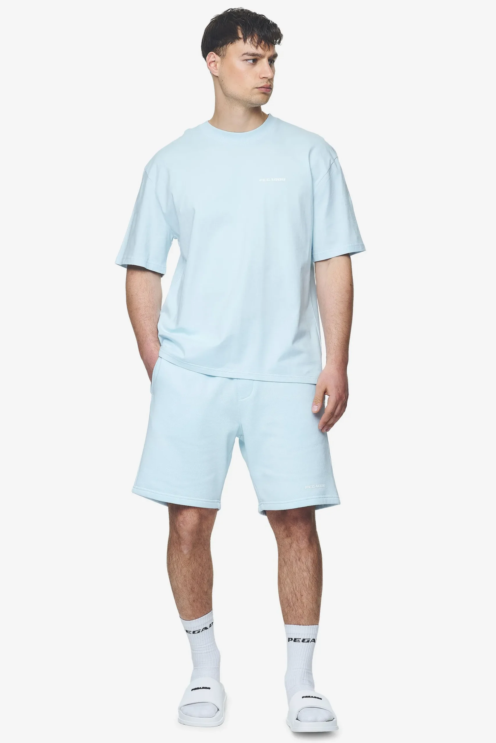 Pegador Logo Oversized Tee White Gum