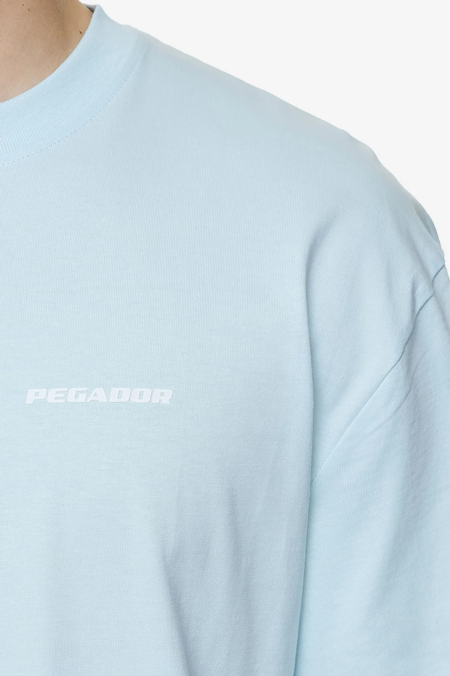 Pegador Logo Oversized Tee White Gum