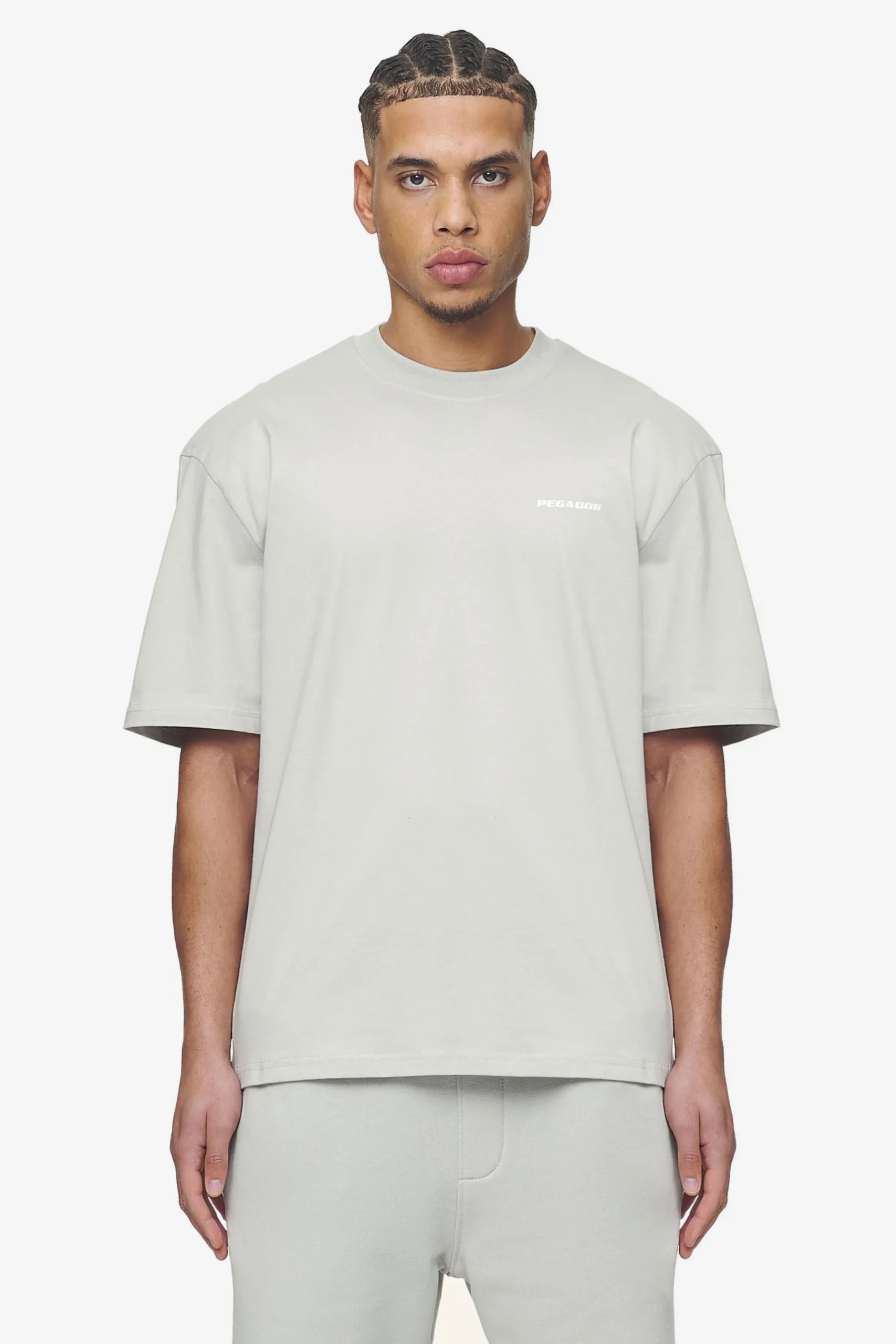 Pegador Logo Oversized Tee White Gum