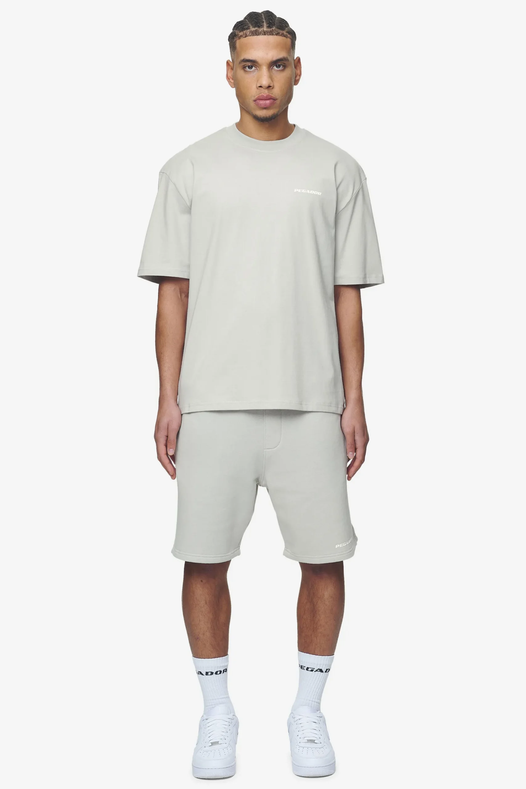 Pegador Logo Oversized Tee White Gum
