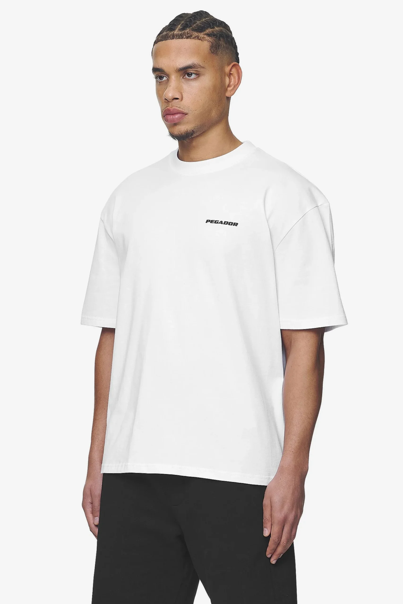 Pegador Logo Oversized Tee Black Gum