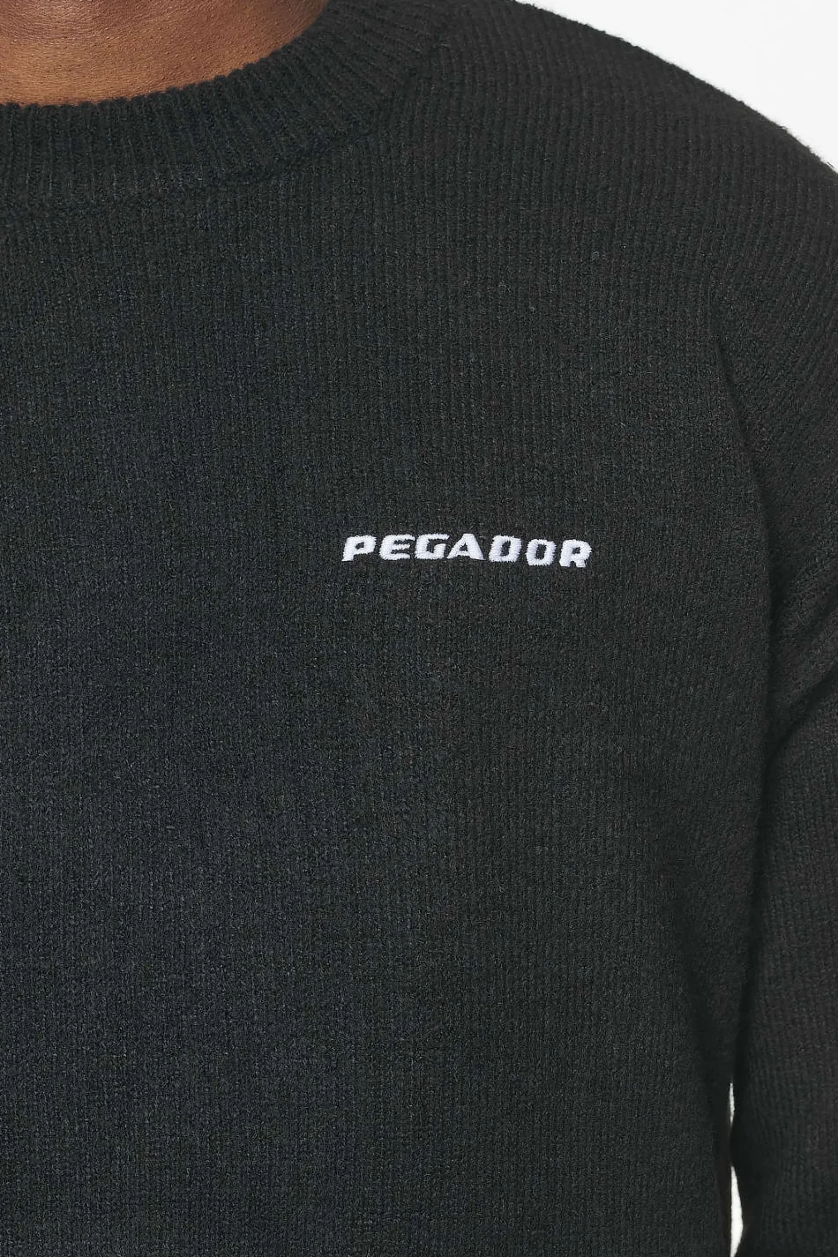 Pegador Logo Shaggy Knit Sweater