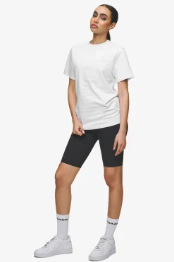 Pegador Logo Slim Tee White Sky Blue