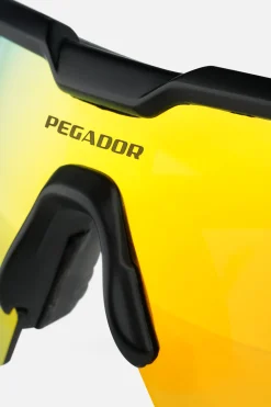 Pegador Logo Sport Sunglasses Black