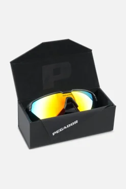 Pegador Logo Sport Sunglasses Black