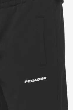 Pegador Logo Wide Sweat Pants White Gum