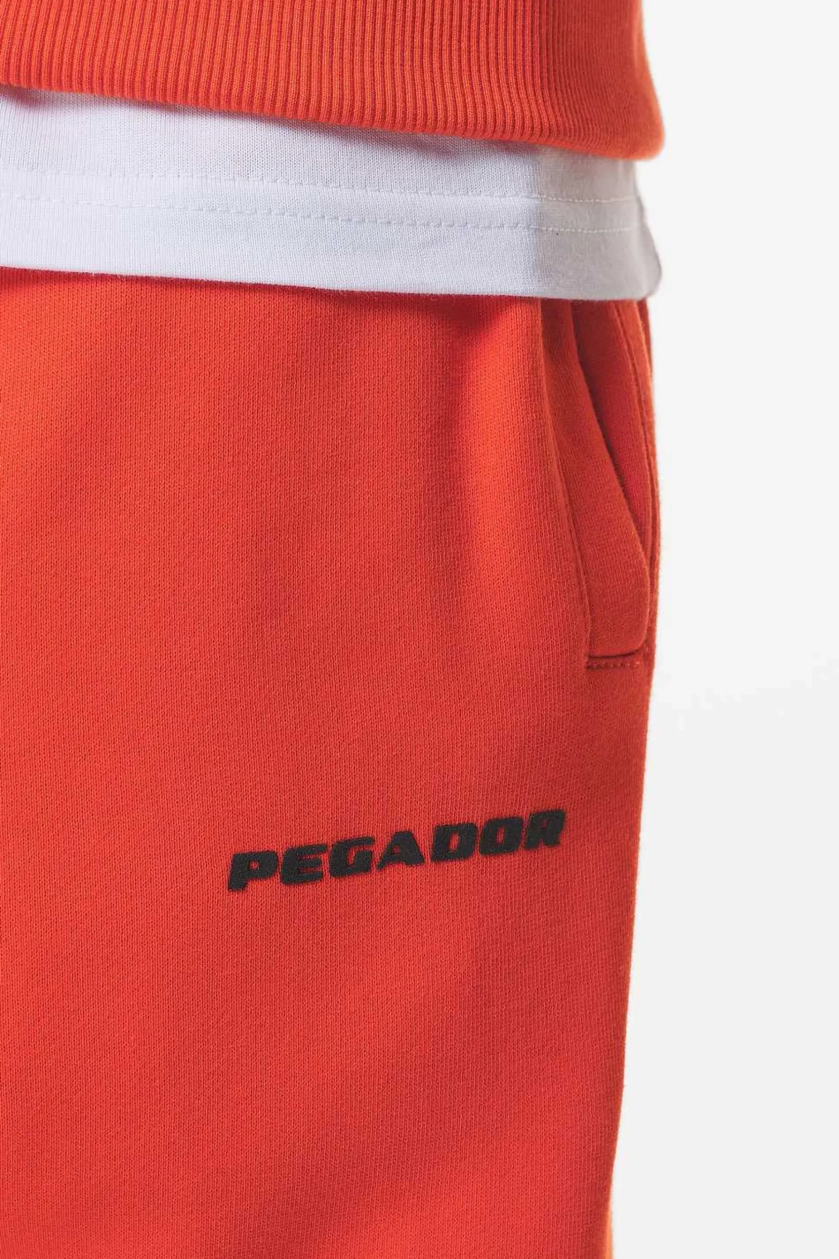 Pegador Logo Wide Sweat Pants Gum