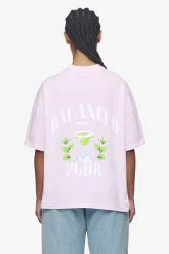 Pegador Lucia Heavy Oversized Tee Washed Bubblegum
