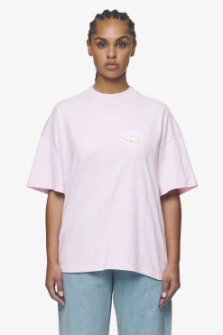 Pegador Lucia Heavy Oversized Tee Washed Bubblegum