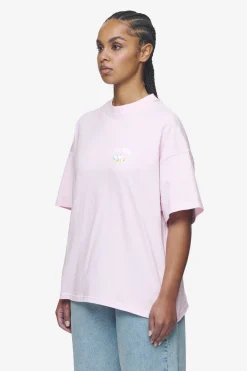 Pegador Lucia Heavy Oversized Tee Washed Bubblegum