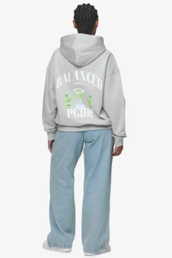 Pegador Lucia Oversized Hoodie Washed Sky Grey