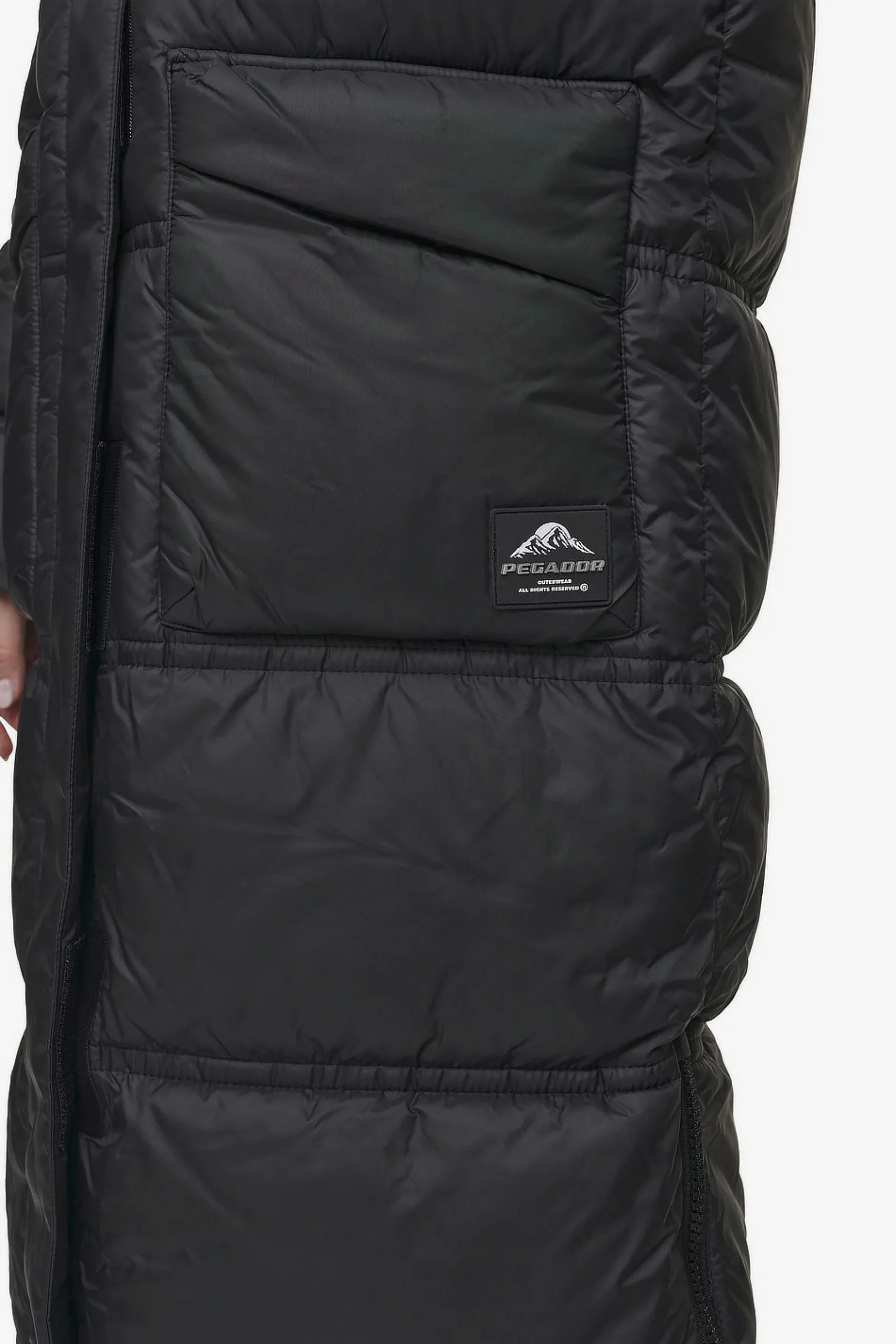 Pegador Lynn Puffer Coat Black