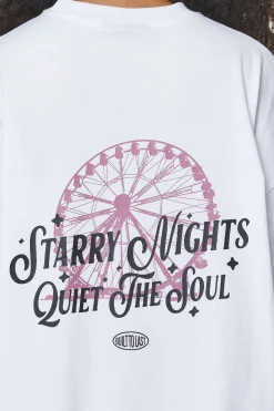 Pegador Mall Heavy Oversized Tee White