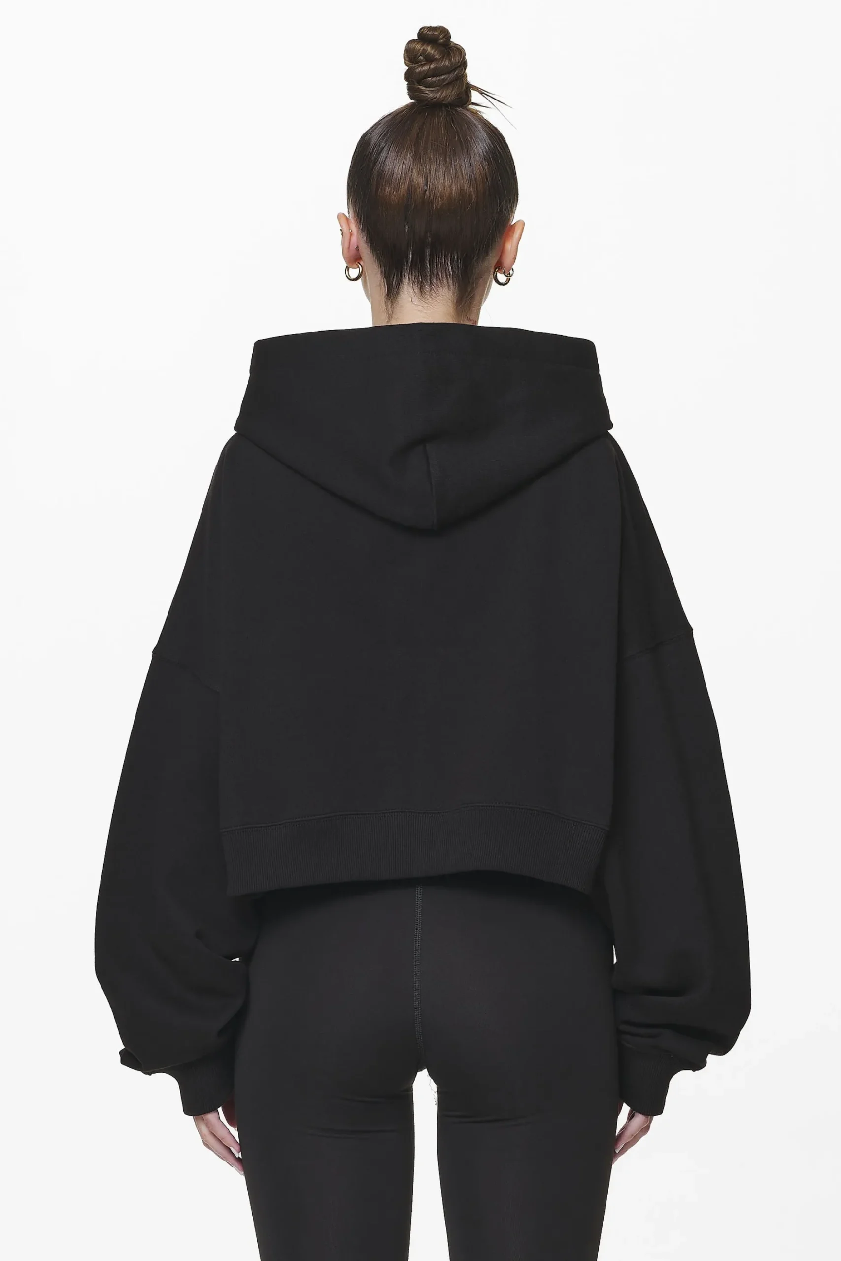 Pegador Marla Cropped Zip Hoodie