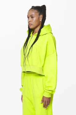 Pegador Marla Cropped Zip Hoodie