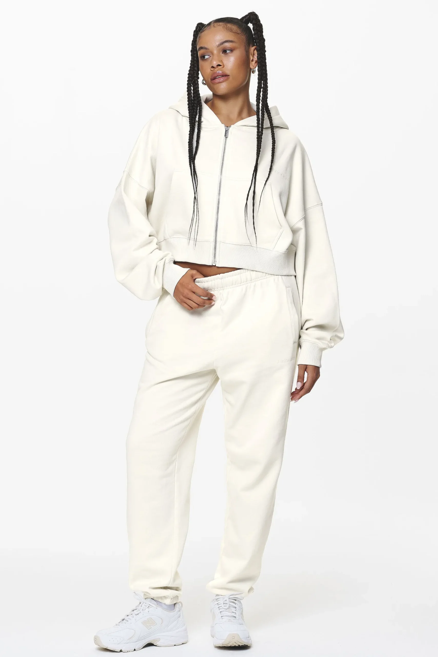 Pegador Marla Cropped Zip Hoodie