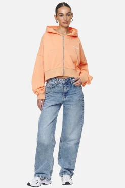 Pegador Marla Cropped Zip Hoodie