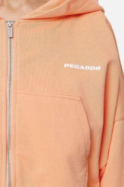 Pegador Marla Cropped Zip Hoodie