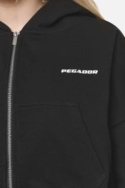 Pegador Marla Cropped Zip Hoodie 