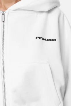 Pegador Marla Cropped Zip Hoodie 