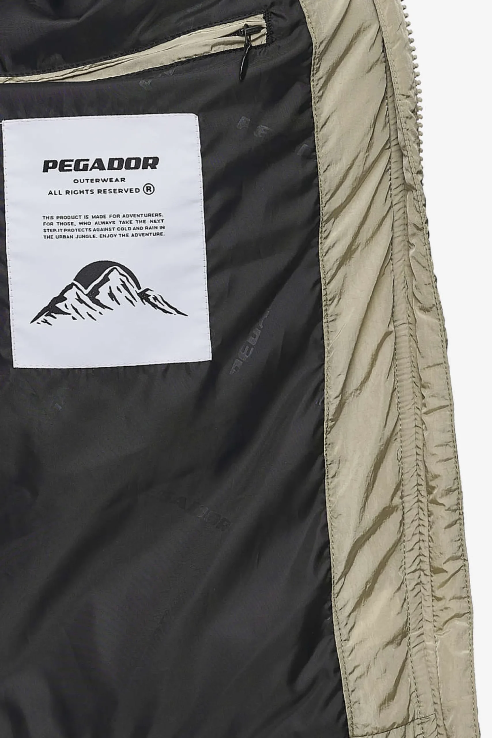 Pegador Marten Crushed Puffer Jacket