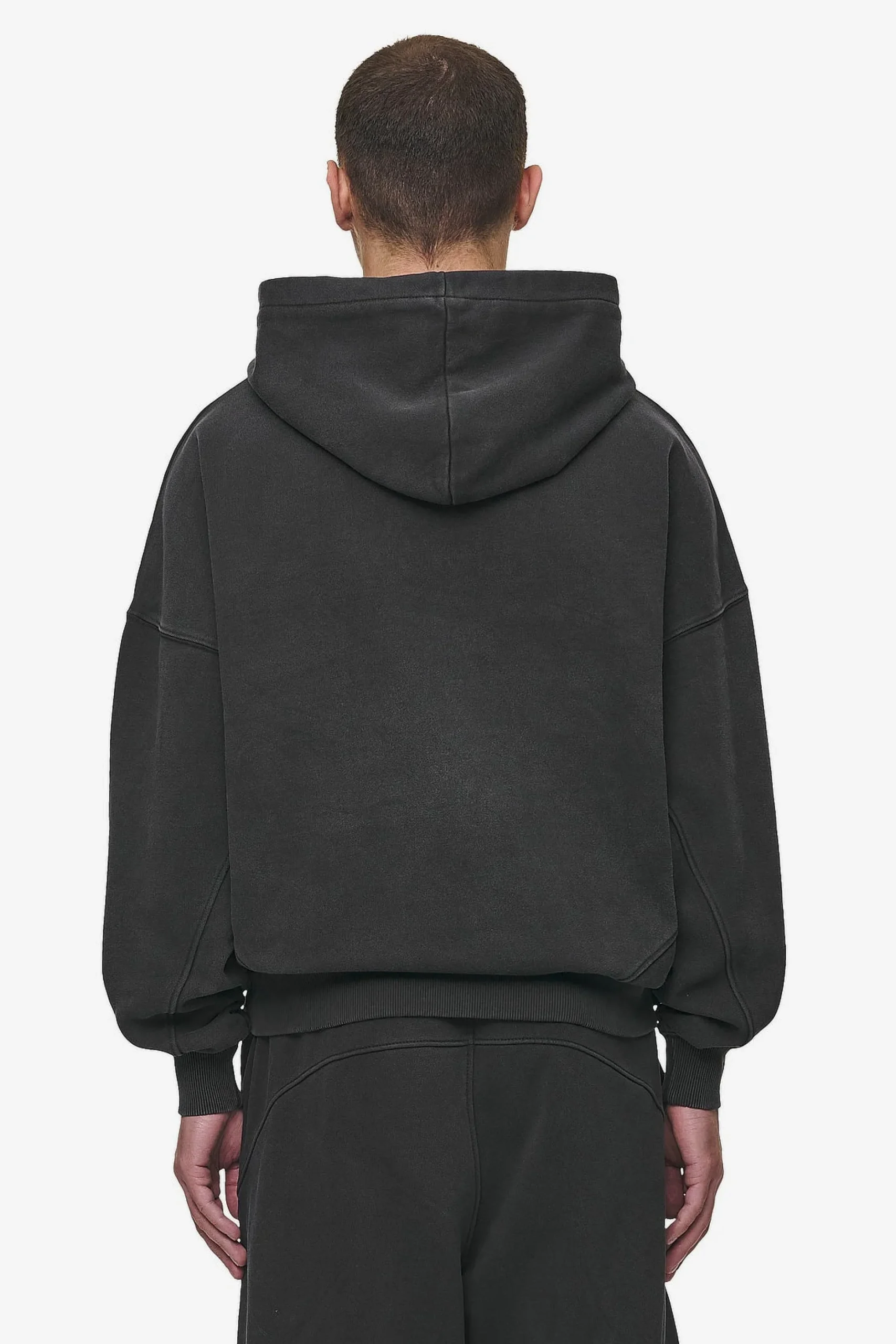 Pegador Mill Boxy Hoodie Vintage Black