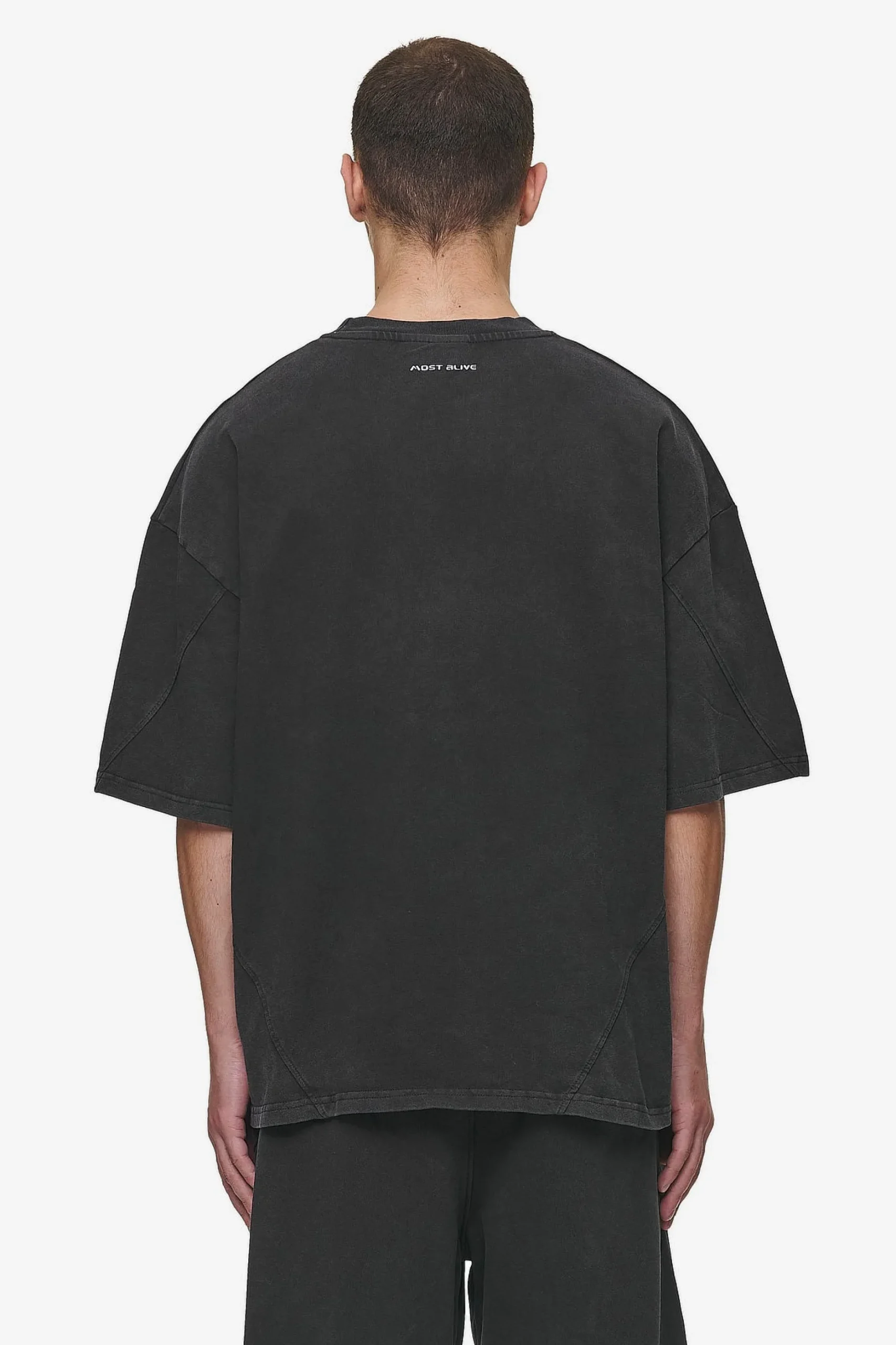 Pegador Mill Boxy Tee Vintage Black