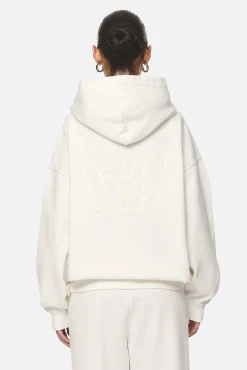 Pegador Mina Oversized Hoodie Washed Coconut Milk