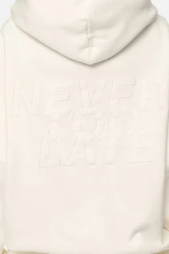 Pegador Mina Oversized Hoodie Washed Coconut Milk