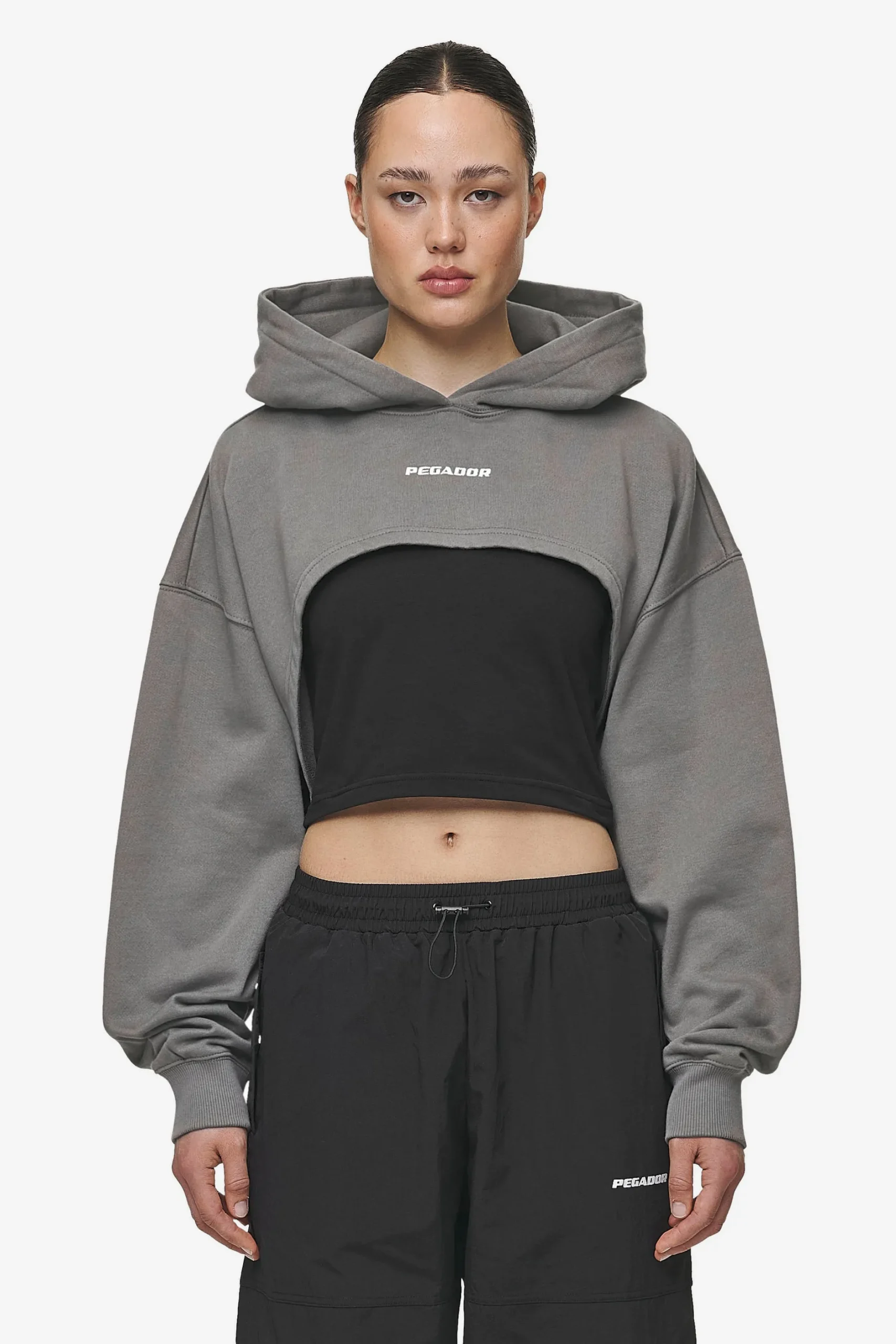 Pegador Mina Super Cropped Hoodie