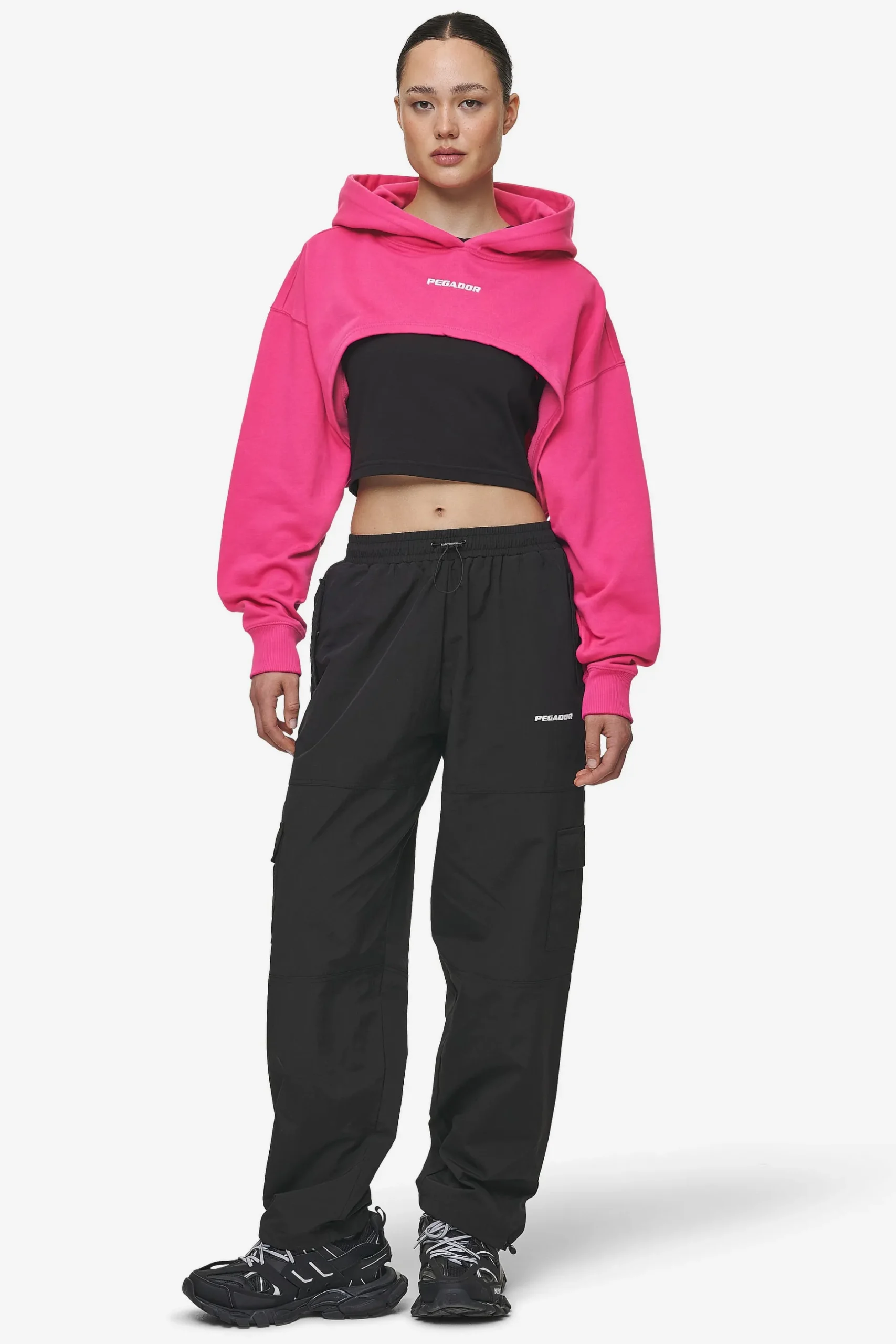 Pegador Mina Super Cropped Hoodie