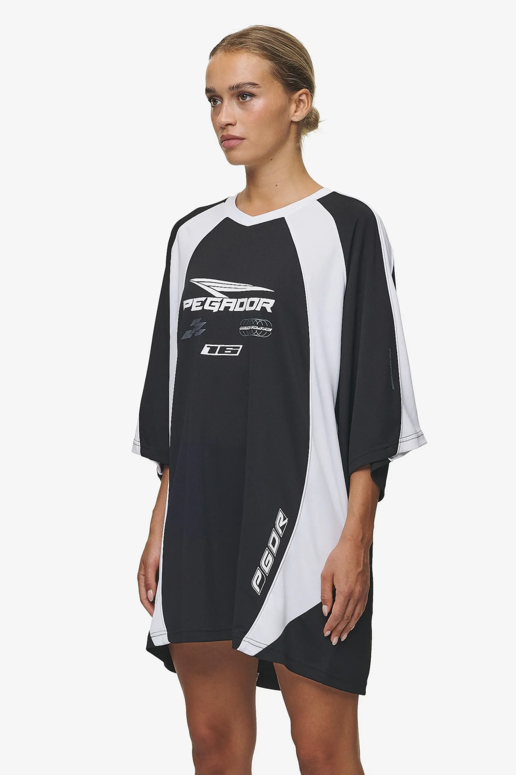 Pegador Moni Tricot Dress Black White