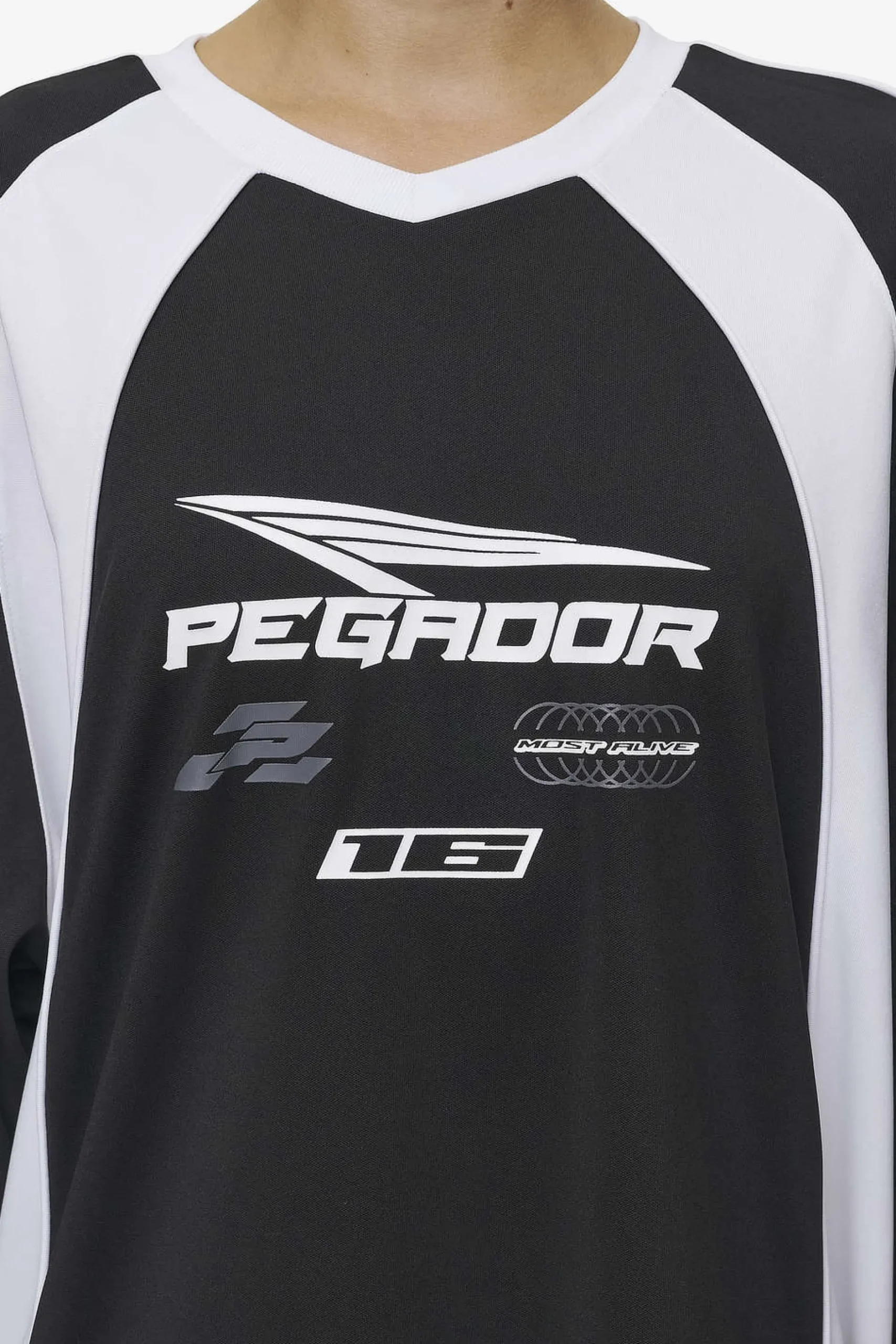 Pegador Moni Tricot Dress Black White