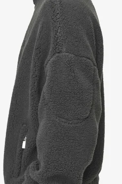 Pegador Munoz Teddy Half Zip Sweater Anthracite